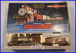 Bachman Big Haulers Red Comet Santa Fe Train Set G Scale 90012 Christmas Tree