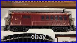 Bachman Big Haulers Red Comet Santa Fe Train Set G Scale 90012 Christmas Tree