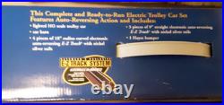 Bachmann 00401 Reversing Trolley HO Gauge Electric Train Car Set