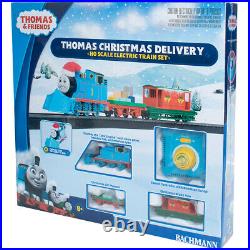 Bachmann 00755 Thomas Christmas Delivery & Friends Electric Train Set HO Scale