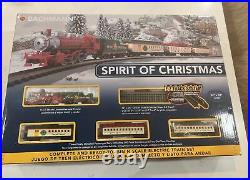 Bachmann 24017 Spirit Of Christmas N Scale Ready to Run Train Set New Sealed Box