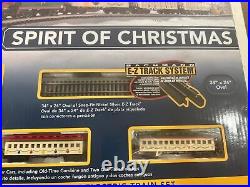 Bachmann 24017 Spirit Of Christmas N Scale Ready to Run Train Set New Sealed Box