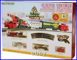 Bachmann 24027 Merry Christmas Express N Gauge Steam Starter Train Set