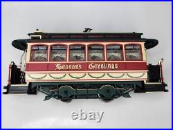 Bachmann 25017 Christmas Village Steetcar On30 Gauge Train Set