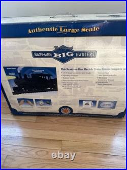 Bachmann 90076 White Christmas Express G Gauge Steam Starter Train Set/Box