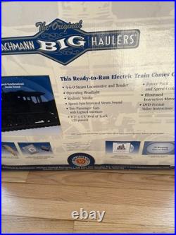Bachmann 90076 White Christmas Express G Gauge Steam Starter Train Set/Box
