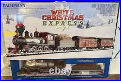 Bachmann 90076 White Christmas Express Large Scale Electric Train Set Open Box