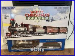 Bachmann 90076 White Christmas Express Large Scale Electric Train Set Open Box