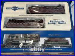 Bachmann 90076 White Christmas Express Large Scale Electric Train Set Open Box