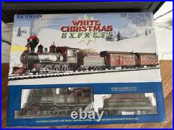 Bachmann 90076 White Christmas Express Large Scale Electric Train Set Open Box