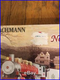 Bachmann A Norman Rockwell Christmas Train Set 00741 NIB Bachman H-O