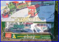 Bachmann Big Haulers Holiday Special Christmas Train & Trolley Set Double Large