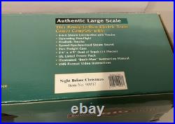 Bachmann Big Haulers Night Before Christmas Large Scale Electric Train Set New Bachmann Big Haulers Night Before Christmas Large Scale Electric Train Set New