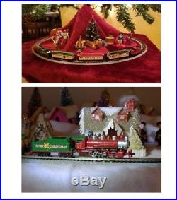 Bachmann Electric Train Set Spirit Of Christmas Toy Ready to Run Adult N Scale