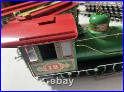 Bachmann G 90054 Christmas Holiday Special Train & Trolley Set Read Description