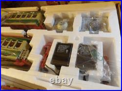 Bachmann G 90054 Christmas Holiday Special Train & Trolley Set VERY RARE! READ