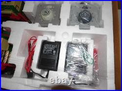 Bachmann G 90054 Christmas Holiday Special Train & Trolley Set VERY RARE! READ