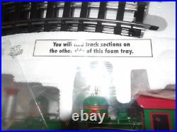 Bachmann G 90054 Christmas Holiday Special Train & Trolley Set VERY RARE! READ