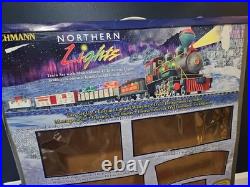 Bachmann G 90061 Christmas Holiday Special Train & Trolley Set Read no dvd Xmas