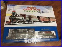 Bachmann G Large Scale White Christmas Express Train Set 90076