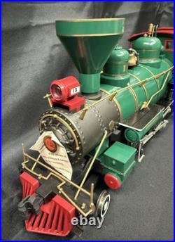 Bachmann G Scale #12 North Pole Christmas Santa Train Set Complete EX/no box