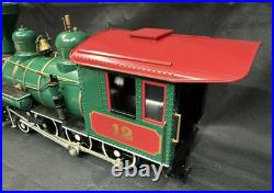Bachmann G Scale #12 North Pole Christmas Santa Train Set Complete EX/no box