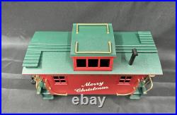Bachmann G Scale #12 North Pole Christmas Santa Train Set Complete EX/no box