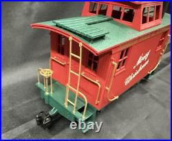 Bachmann G Scale #12 North Pole Christmas Santa Train Set Complete EX/no box
