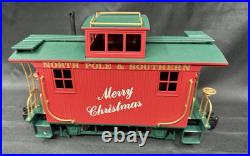 Bachmann G Scale #12 North Pole Christmas Santa Train Set Complete EX/no box