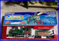 Bachmann G Scale Night Before Christmas Train Set Complete Original Box-Mint