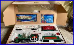 Bachmann G Scale Night Before Christmas Train Set Complete Original Box-Mint