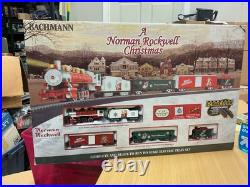 Bachmann HO NORMAN ROCKWELL CHRISTMAS Train Set 00741 RARE