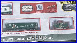 Bachmann HO NORMAN ROCKWELL Holiday Complete R-T-R Train Set with E-Z Track & OB