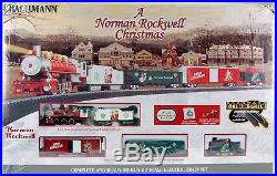 Bachmann HO Scale Train Set Analog A Norman Rockwell Christmas 00741