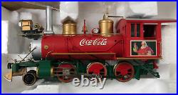 Bachmann Hawthorne Coca Cola Christmas Ho Scale Train Set of 7 Boxes NEAR MINT