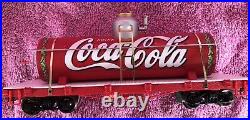 Bachmann Hawthorne Village Bradford Exchange Coca Cola Train Set Mint