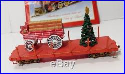 Bachmann Hawthorne Village Budweiser Christmas Holiday Express HO Train Set