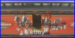 Bachmann Hawthorne Village Budweiser Holiday Express ON30 Electric Train Set