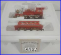 Bachmann Hawthorne Village Budweiser Holiday Express ON30 Electric Train Set