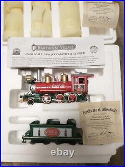 Bachmann Hawthorne Village Coca Cola Christmas Train Set On30 HO Vintage New