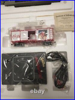 Bachmann Hawthorne Village Coca Cola Christmas Train Set On30 HO Vintage New