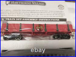 Bachmann Hawthorne Village Coca Cola Christmas Train Set On30 HO Vintage New