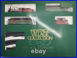 Bachmann Heritage Village No. 5980-3 Dept. 56 HO Scale Express Electric Train Set