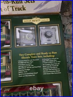 Bachmann Holiday Special Train and Trolley Set 90054 Works (Read)