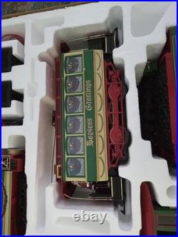 Bachmann Holiday Special Train and Trolley Set 90054 Works (Read)