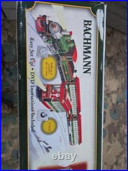 Bachmann Holiday Special Train and Trolley Set 90054 Works (Read)