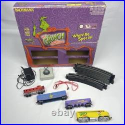 Bachmann How The Grinch Stole Christmas Whoville HO Scale Electric Train Set