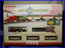 Bachmann N Gauge Spirit of Christmas Steam Train Set 24017 NIB NEW Sealed box