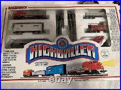 Bachmann N Scale HighBaller Santa Fe Diesel Train Sets #24300 2 Sets + Bonus Lot