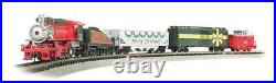 Bachmann N Scale Merry Christmas Express Holiday Themed Freight Train Set